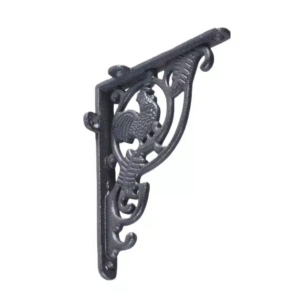 équerre coq tablette noire
