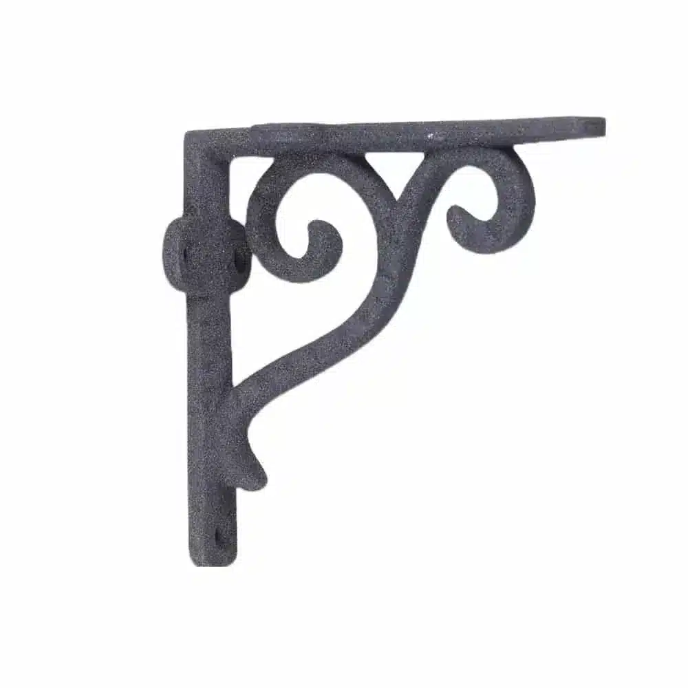 small scroll decorative shelf bracket