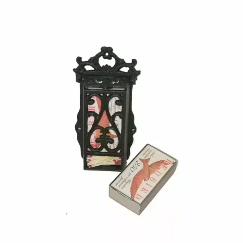 cast iron Match box