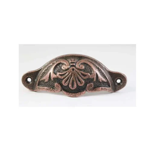 Coquille de style victorien cuivre antique