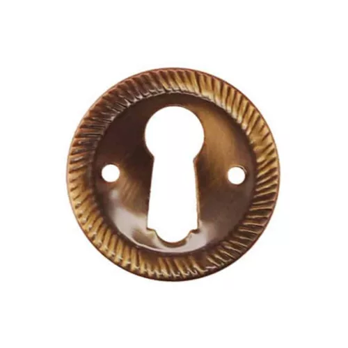 Round keyhole cover