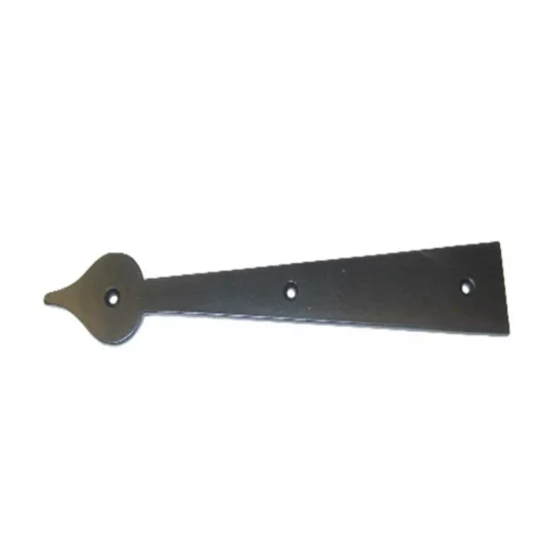 Dummy 9 inches Black Shutter Strap Hinge