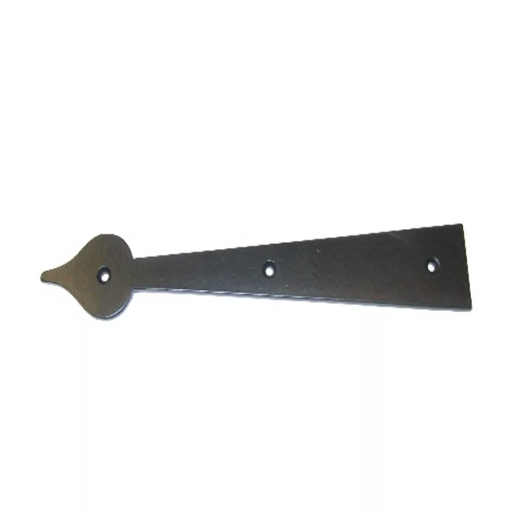 Dummy 9 inches Black Shutter Strap Hinge