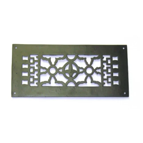 Grille de plancher en fonte 12x4