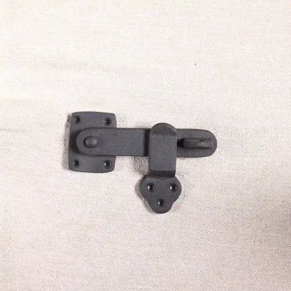 Loquet de surface noir