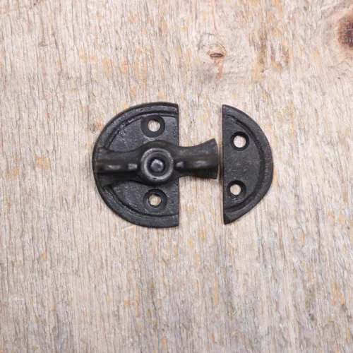Turn Button Latch on Round Backplate