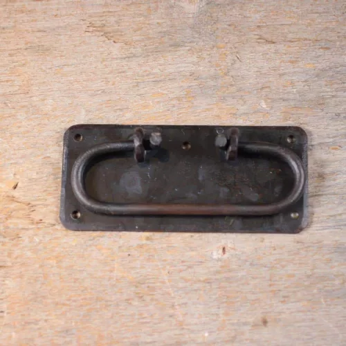 Forged Trunk Chest Handle with Backplate