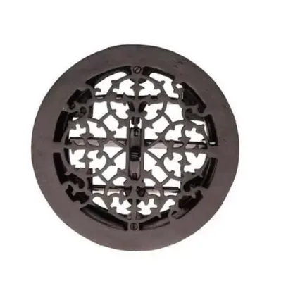Registre de plancher rond