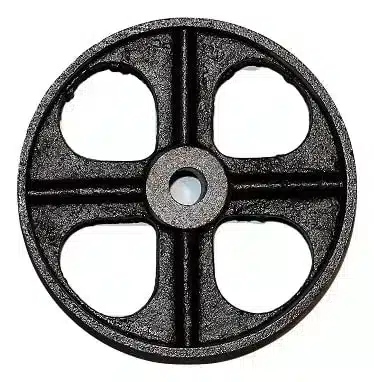 Roue en fonte