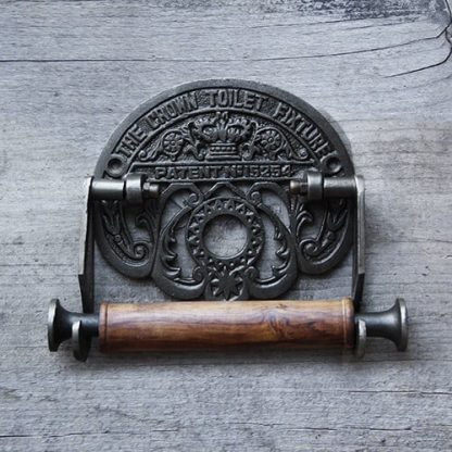 The Crown toilet paper holder