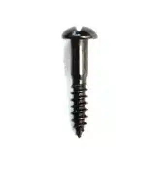 Round head slotted screws #6 x 1 (10)