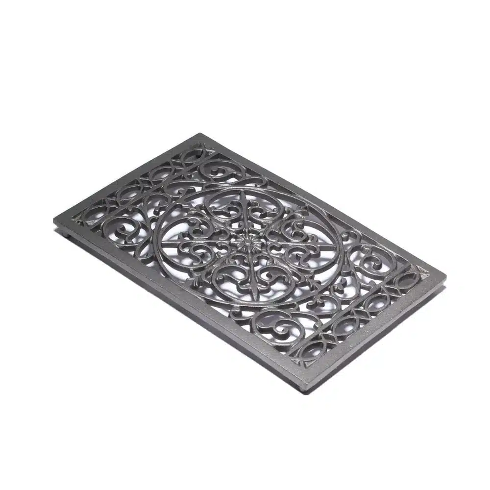 cat iron vintage trivet for hot pan