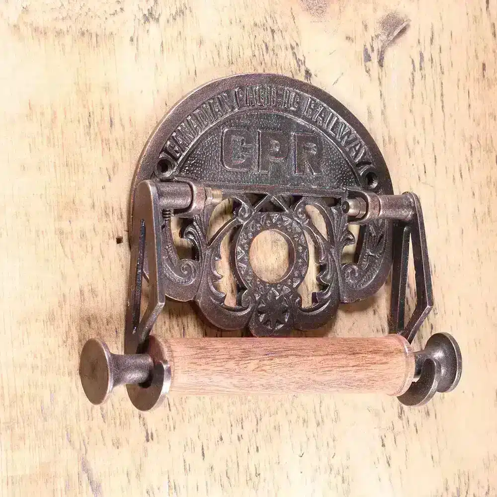 Antique Copper CPR Toilet Paper Holder