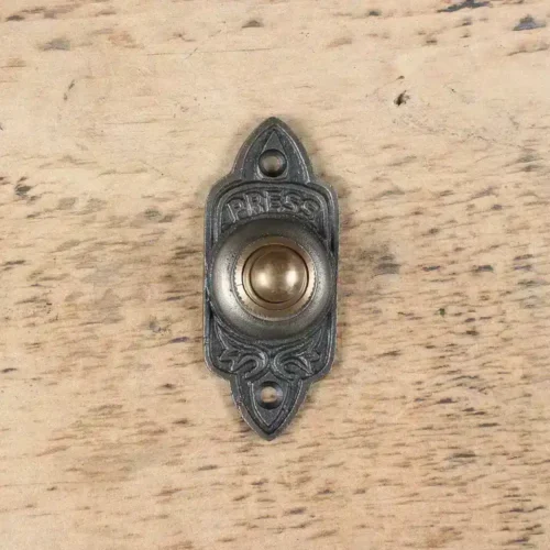 Bouton de sonnette laiton antique