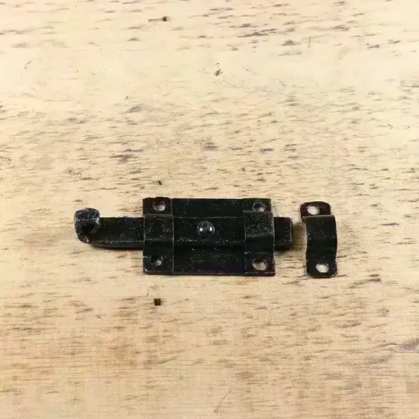 Black Forged Iron Surface Bolt