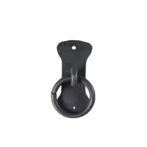 Forged iron Ring Pull with a Vertical Backplate