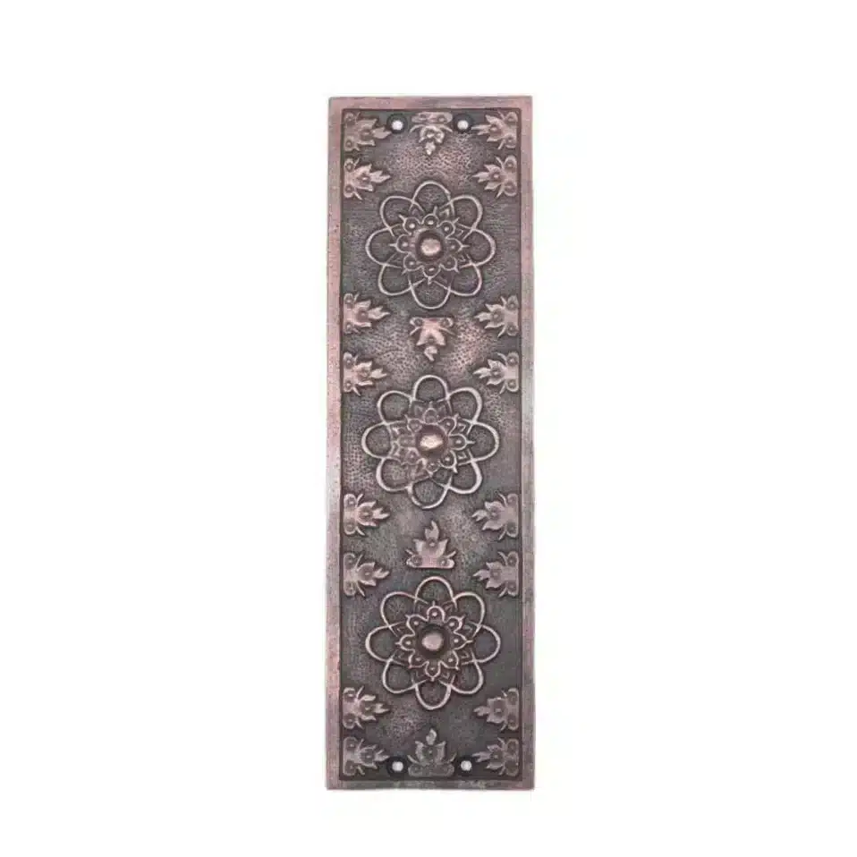 Plaque à Pousser Porte Fleur